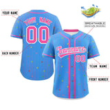 Custom Jersey for Adult Stripe Fashion Personalized Star Pattern Authentic Baseball Jersey