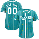 Custom Your Style for Men Stripe Fashion Personalized Star Pattern Authentic Baseball Jersey