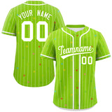 Custom Logo Stripe Fashion Personalized Star Pattern Authentic Baseball Jersey