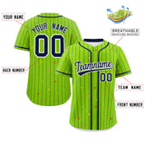 Custom Your Style Stripe Fashion Personalized Star Pattern Authentic Baseball Jersey