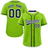 Custom Your Style Stripe Fashion Personalized Star Pattern Authentic Baseball Jersey