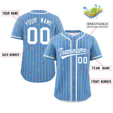 Custom Your Style for Men Stripe Fashion Personalized Star Pattern Authentic Baseball Jersey