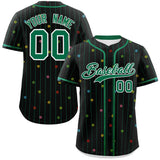 Custom Stripe Fashion Personalized Classic Your Style Pattern Authentic Baseball Jersey