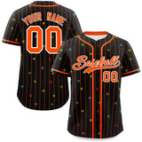 Custom Stripe Fashion Personalized Star Pattern Authentic Baseball Jersey for Men