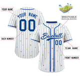 Custom Stripe Fashion Personalized Classic Your Style Pattern Authentic Baseball Jersey