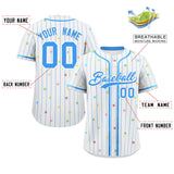 Custom Stripe Fashion Personalized Star Pattern Authentic Baseball Jersey for Men