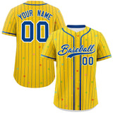 Custom Stripe Fashion Personalized Classic Your Style Pattern Authentic Baseball Jersey