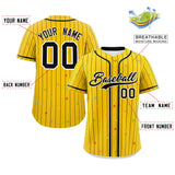 Custom Stripe Fashion Personalized Star Pattern Authentic Baseball Jersey for Adults