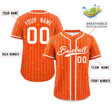 Custom Stripe Fashion Personalized Star Pattern Authentic Baseball Jersey Classic Style