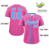 Custom Stripe Fashion Personalized Star Pattern Authentic Baseball Jersey Special style