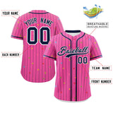 Custom Stripe Fashion Personalized Star Pattern Authentic Baseball Jersey Special style