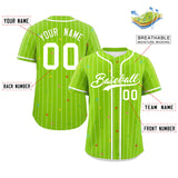 Custom Stripe Fashion Personalized Name Star Pattern Authentic Baseball Jersey