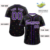 Custom Stripe Fashion Personalized Star Pattern Authentic Special style Baseball Jersey