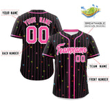 Custom Stripe Fashion Personalized Star Pattern Special style Authentic Baseball Jersey