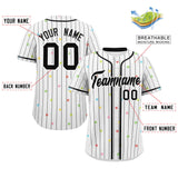 Custom Big Size for Men Stripe Fashion Personalized Star Pattern Authentic Baseball Jersey