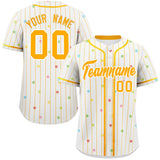 Custom Stripe Fashion Personalized Star Pattern Authentic Special style Baseball Jersey