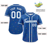 Custom Stripe Fashion Personalized Star Pattern Authentic Special style Baseball Jersey