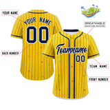 Custom Stripe Fashion Personalized Star Pattern Authentic Special style Baseball Jersey