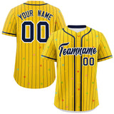 Custom Stripe Fashion Personalized Star Pattern Authentic Special style Baseball Jersey