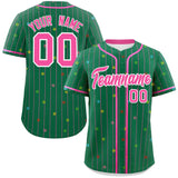 Custom Stripe Fashion Personalized Star Pattern Authentic Classic Style Baseball Jersey