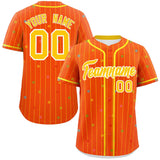 Custom Stripe Fashion Personalized Star Pattern Special style Authentic Baseball Jersey