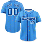 Custom Stripe Fashion Personalized Star Pattern Big Size for Men Authentic Baseball Jersey