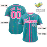 Custom Stripe Fashion Personalized Star Pattern Authentic Special style Baseball Jersey