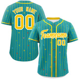 Custom Stripe Fashion Personalized Star Pattern Authentic Special style Baseball Jersey