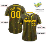 Custom Stripe Fashion Personalized Star Pattern Authentic Classic Style Baseball Jersey