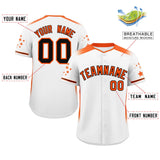 Custom Gradient Side Personalized for Men Star Pattern Authentic Baseball Jersey