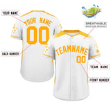 Custom Gradient Side Personalized Special style Star Pattern Authentic Baseball Jersey