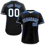 Custom Gradient Side Personalized for Men Star Pattern Authentic Baseball Jersey