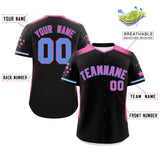 Custom Gradient Side Personalized for Men/Women Star Pattern Authentic Baseball Jersey