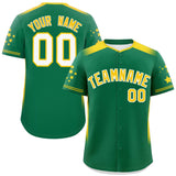 Custom Gradient Side Personalized for Men/Women Star Pattern Authentic Baseball Jersey