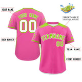 Custom Gradient Side Personalized for Men/Women Star Pattern Authentic Baseball Jersey