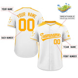 Custom Gradient Side Personalized Star Pattern Authentic Baseball Jersey Special style