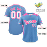 Custom Gradient Side Personalized Star Pattern Authentic Baseball Jersey for Adults