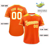 Custom Gradient Side Personalized Star Pattern Authentic Baseball Jersey Classic Style