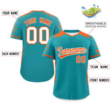 Custom Gradient Side Personalized Star Pattern Authentic Baseball Jersey Big Size