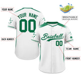 Custom for Adults Gradient Side Personalized Star Pattern Authentic Baseball Jersey