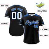 Custom for Men Gradient Side Personalized Star Pattern Authentic Baseball Jersey