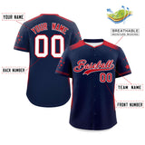 Custom Big Size for Men Gradient Side Personalized Star Pattern Authentic Baseball Jersey