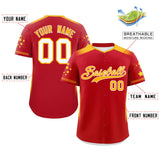 Custom for Men/Women Gradient Side Personalized Star Pattern Authentic Baseball Jersey