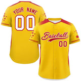 Custom for Men Gradient Side Personalized Star Pattern Authentic Baseball Jersey