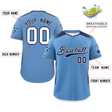 Custom for Men Gradient Side Personalized Star Pattern Authentic Baseball Jersey