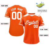 Custom Big Size for Men Gradient Side Personalized Star Pattern Authentic Baseball Jersey