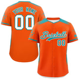 Custom for Men Gradient Side Personalized Star Pattern Authentic Baseball Jersey