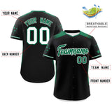 Custom Gradient Side Personalized Star Classic Style Pattern Authentic Baseball Jersey