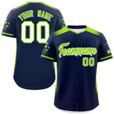 Custom Gradient Side Personalized Star for Men Pattern Authentic Baseball Jersey