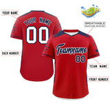 Custom Gradient Side Personalized Star for Adults Pattern Authentic Baseball Jersey